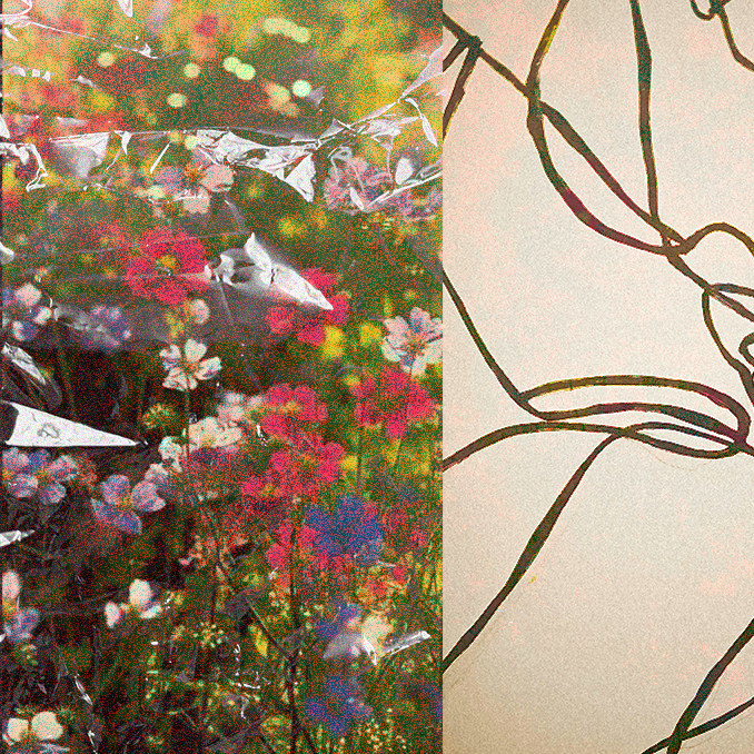 Album artwork featuring abstract elements
